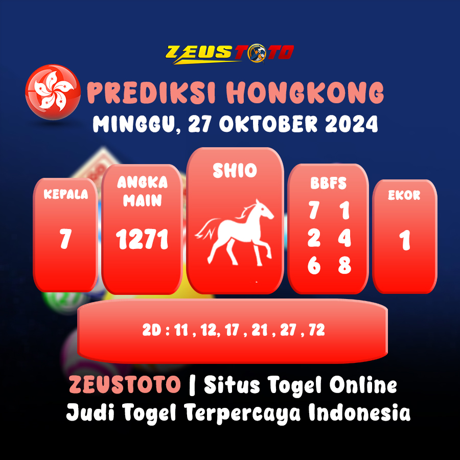 PREDIKSI KELUARAN HONGKONG