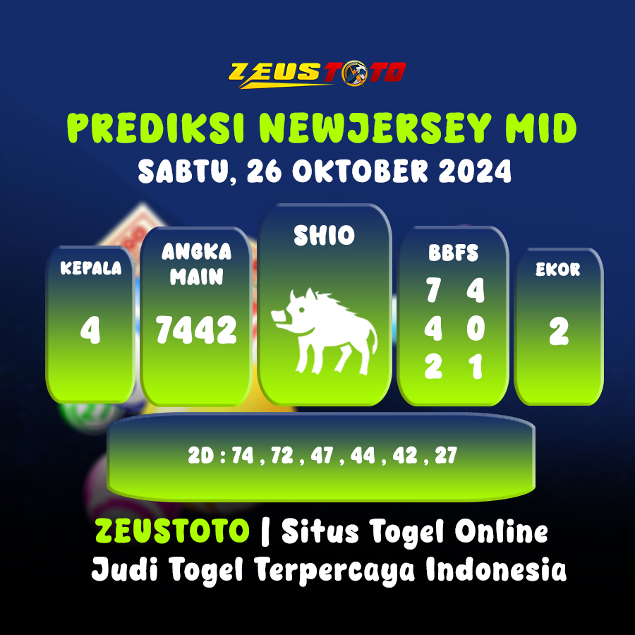 PREDIKSI KELUARAN NEWJERSEY MID