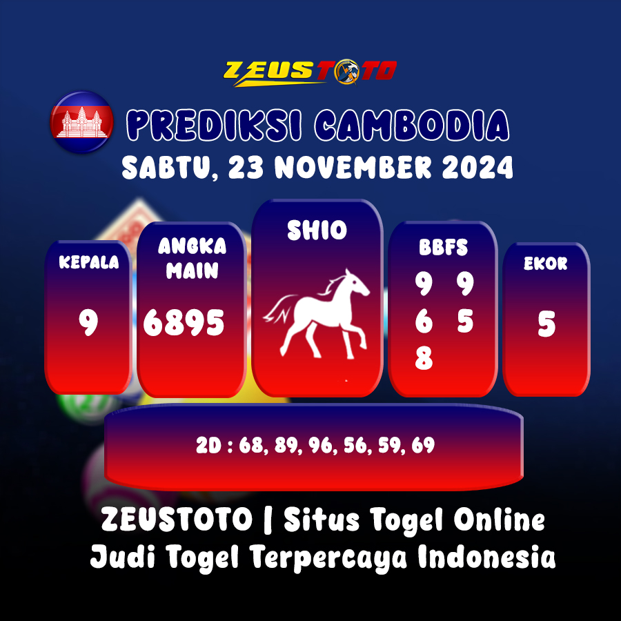 PREDIKSI TOGEL CAMBODIA HARI INI 23 NOVEMBER 2024