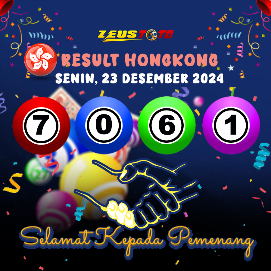 RESULT HONGKONG HARI INI SENIN 23 DESEMBER 2024